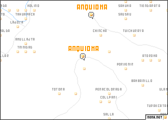 map of Anquioma