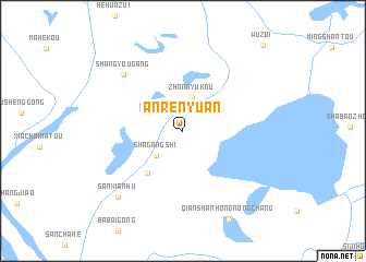 map of Anrenyuan