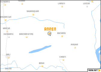 map of Anren