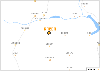 map of Anren