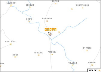 map of Anren