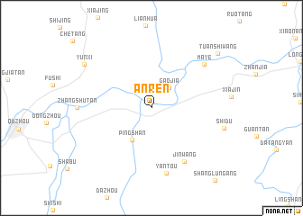 map of Anren