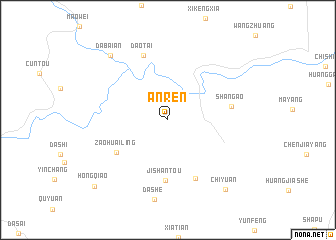 map of Anren