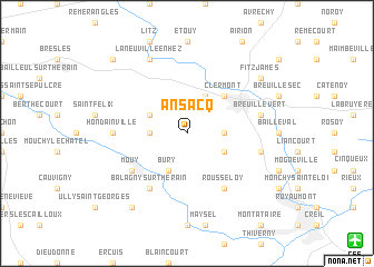 map of Ansacq