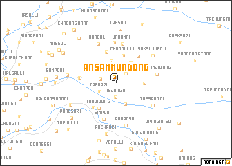 map of Ansammun-dong