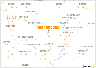 map of Ansang-dong