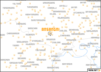 map of Ansang-ni