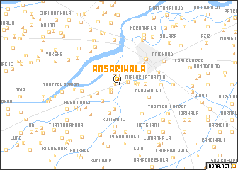 map of Ansāriwāla
