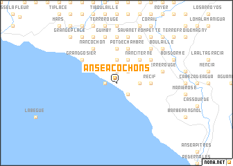 map of Anse à Cochons