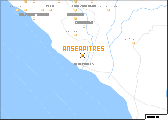 map of Anse-à-Pitres