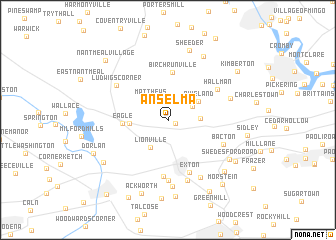 map of Anselma