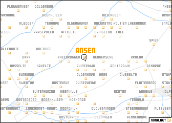 map of Ansen