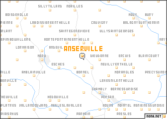 map of Anserville