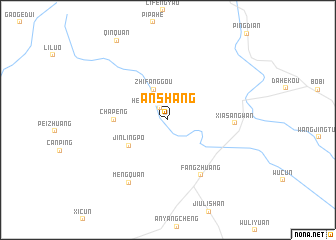 map of Anshang