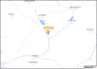 map of Anshi