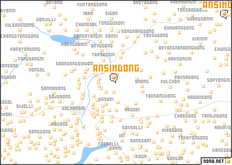 map of Ansim-dong