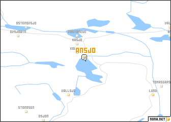 map of Ansjö