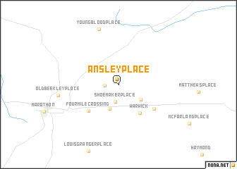 map of Ansley Place