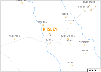 map of Ansley