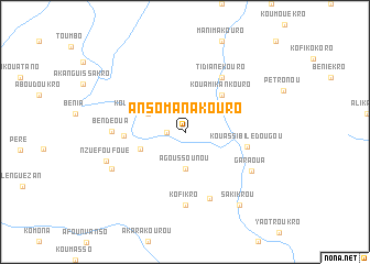 map of Ansomanakouro