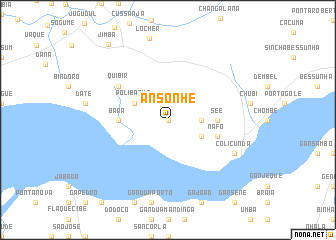 map of Ansonhe