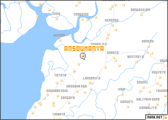 map of Ansoumanya