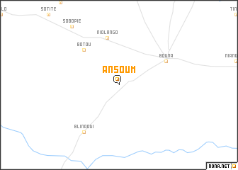 map of Ansoum