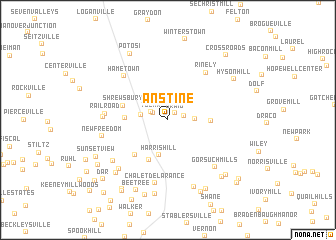 map of Anstine