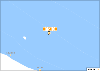 map of Ansudu