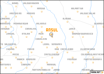 map of Ansul