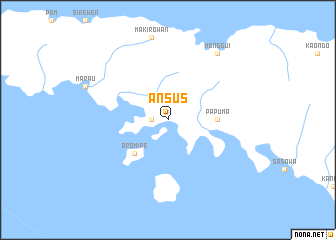 map of Ansus