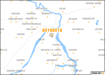 map of Anta Anta