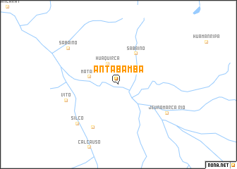 map of Antabamba