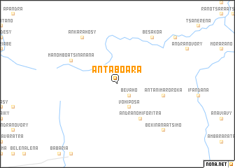 map of Antaboara