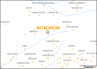 map of Antacancha