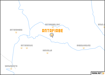map of Antafiabe