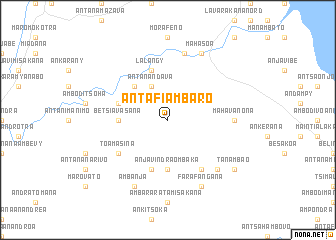 map of Antafiambaro