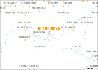 map of Antafiambe