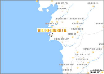 map of Antafindrato
