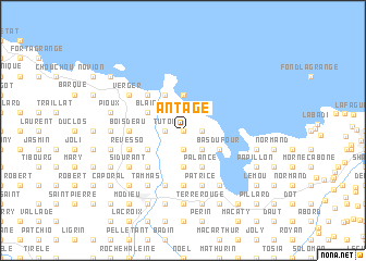 map of Antage