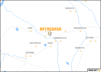 map of Anta Gorda