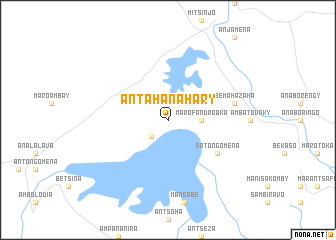 map of Antahanahary