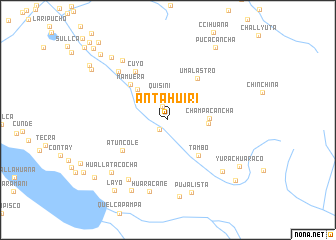 map of Antahuiri