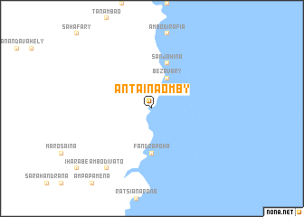 map of Antainaomby
