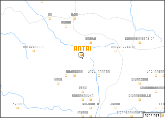 map of Antai