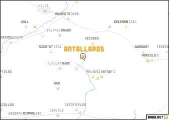 map of Antallapos