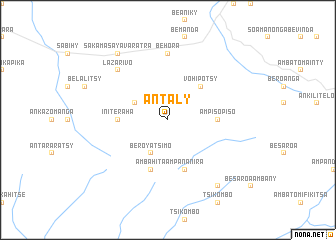 map of Antaly