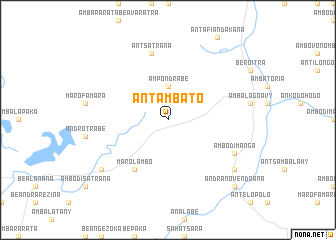 map of Antambato
