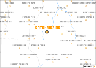 map of Antambiazina
