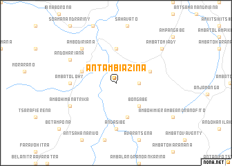 map of Antambiazina